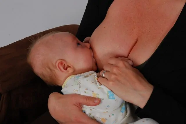 breastfeeding baby