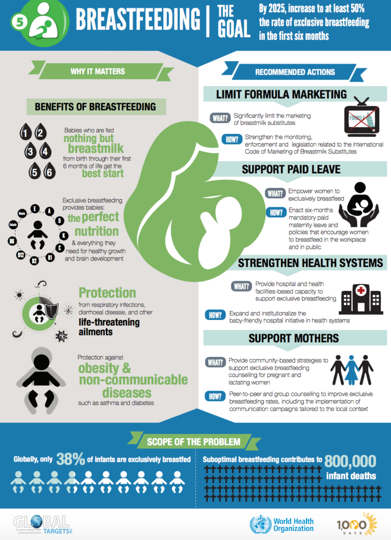 World Breastfeeding Week, Maternity Leave Laws and Breastfeeding in the