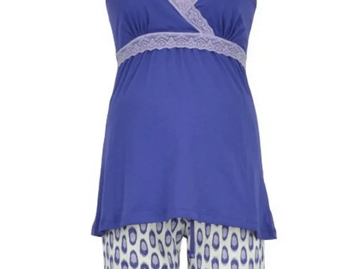 stylish maternity and nursing pajamas