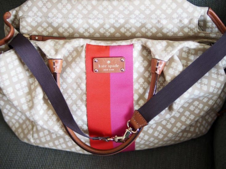 Kate Spade Diaper Bag Review Breastfeeding Needs