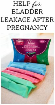 Help for Bladder Leakage After Pregnancy - Breastfeeding Needs
