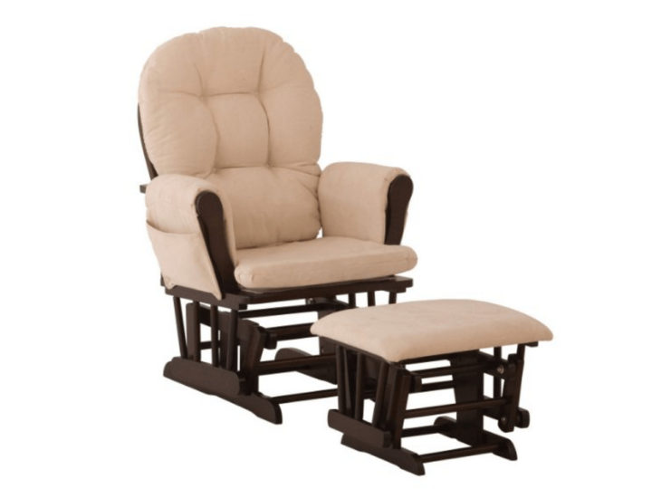 Glider for breastfeeding