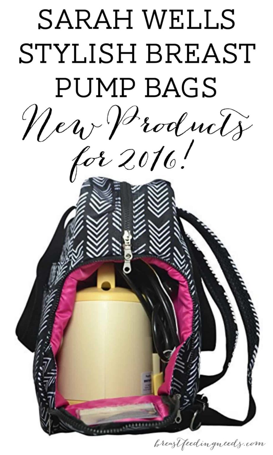 Sarah Wells Stylish Breast Pump Bags New Products for 2016