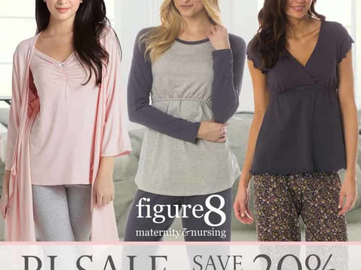 PJ Sale 20% off at Figure 8 Maternity