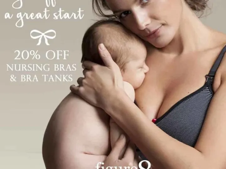 20% off Nursing Bras at Figure 8 Maternity
