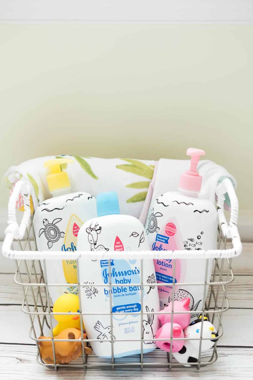 Create a Stylish Baby Bath Caddy for Use Anywhere in Your Home