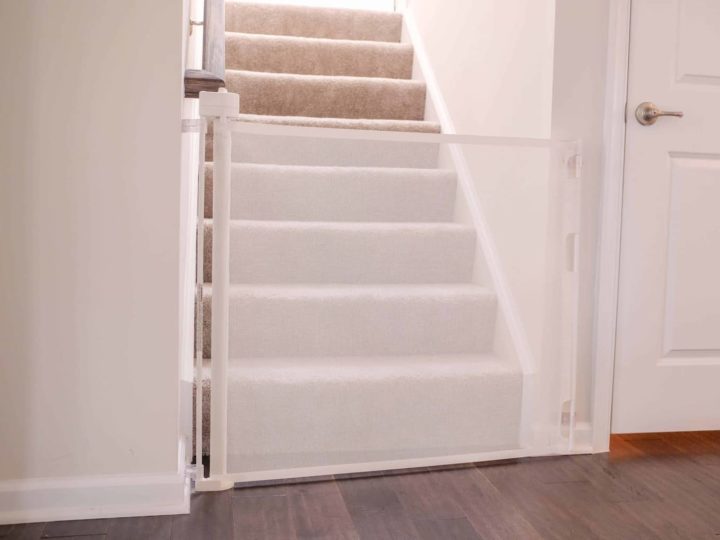 Stylish Retractable Baby Gate no drilling needed