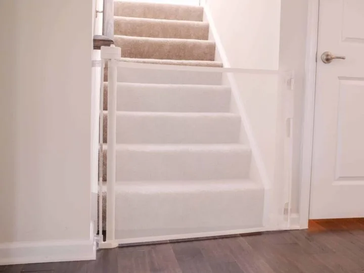 Stylish Retractable Baby Gate no drilling needed