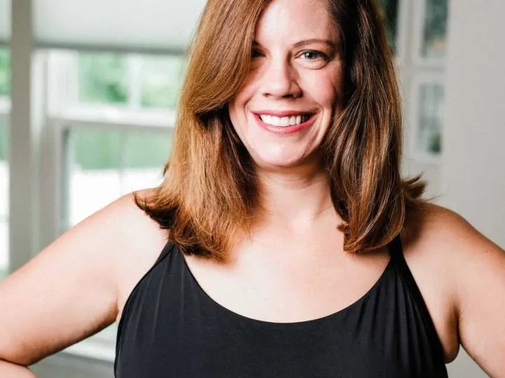 Breastfeeding Friendly Bathing Suit from Figure 8 Moms