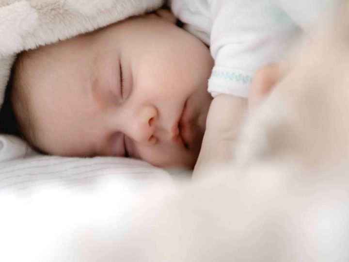 cluster feeding sleeping baby